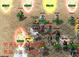 倚天仙子在传奇服务端中如何获取? 倚天仙子在传奇服务端中如何获取?