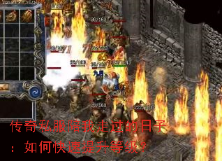 传奇私服陪我走过的日子:如何快速提升等级? 传奇私服陪我走过的日子:如何快速提升等级?