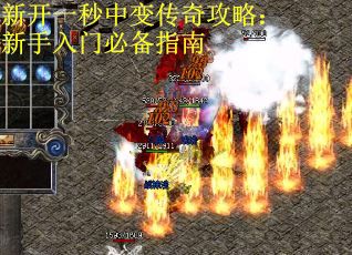 新开一秒中变传奇攻略：新手入门必备指南
