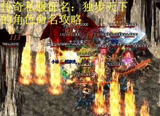 传奇私服征名：独步天下的角色命名攻略