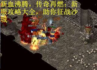 新血沸腾，传奇再燃：新服攻略大全，助你征战沙城