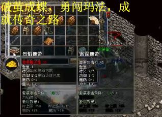 破茧成蝶，勇闯玛法，成就传奇之路