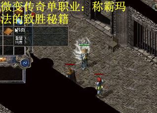 微变传奇单职业：称霸玛法的致胜秘籍