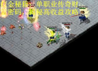 打金秘籍：单职业传奇财富密码，揭秘高收益攻略