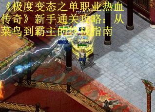 《极度变态之单职业热血传奇》新手通关攻略：从菜鸟到霸主的终极指南