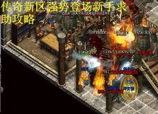 传奇新区强势登场新手求助攻略