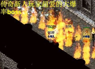 传奇新人玩家超爱的大爆率boss
