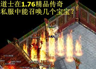 道士在1.76精品传奇私服中能召唤几个宝宝？