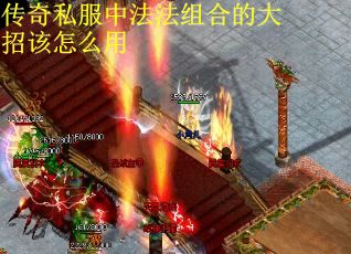 传奇私服中法法组合的大招该怎么用