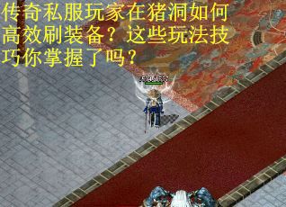 传奇私服玩家在猪洞如何高效刷装备？这些玩法技巧你掌握了吗？