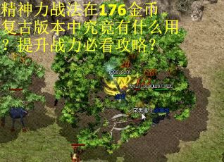 精神力战法在176金币复古版本中究竟有什么用？提升战力必看攻略？