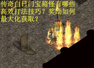 传奇白日门宝箱怪有哪些高效打法技巧？奖励如何最大化获取？
