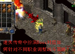 ʧаBossʱӦԲְͬҵսԣ