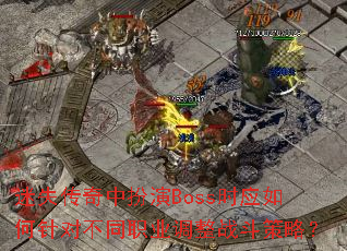 ʧаBossʱӦԲְͬҵսԣ