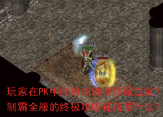 玩家在PK中能解锁哪些隐藏成就?制霸全服的终极攻略秘籍是什么? 玩家在PK中能解锁哪些隐藏成就?制霸全服的终极攻略秘籍是什么?