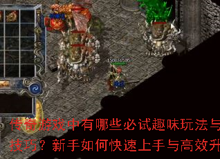传奇游戏中有哪些必试趣味玩法与实用技巧?新手如何快速上手与高效升级? 传奇游戏中有哪些必试趣味玩法与实用技巧?新手如何快速上手与高效升级?