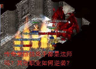 传奇里赚钱高手都是法师吗?其他职业如何逆袭? 传奇里赚钱高手都是法师吗?其他职业如何逆袭?
