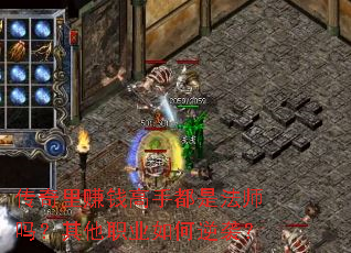 传奇里赚钱高手都是法师吗?其他职业如何逆袭? 传奇里赚钱高手都是法师吗?其他职业如何逆袭?