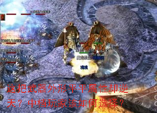 这把武器外形平平属性却逆天?中档玩家该如何选择? 这把武器外形平平属性却逆天?中档玩家该如何选择?