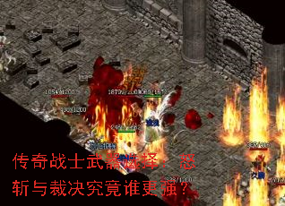 ����սʿ����ѡ��ŭն��þ�����˭��ǿ��