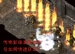 传奇新服单职业称号如何快速获取? 传奇新服单职业称号如何快速获取?