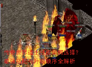 传奇世界道士技能如何选择?最强搭配与升级顺序全解析 传奇世界道士技能如何选择?最强搭配与升级顺序全解析