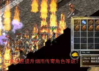 如何快速提升烟雨传奇角色等级? 如何快速提升烟雨传奇角色等级?