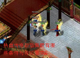 热血传奇勋章佩戴有哪些条件与等级要求? 热血传奇勋章佩戴有哪些条件与等级要求?