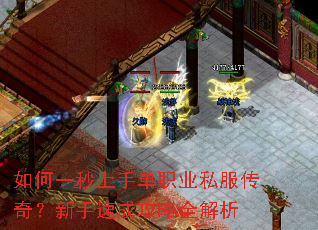 如何一秒上手单职业私服传奇?新手速成攻略全解析 如何一秒上手单职业私服传奇?新手速成攻略全解析