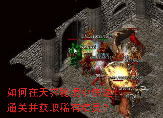 如何在天界秘境中快速通关并获取稀有精灵? 如何在天界秘境中快速通关并获取稀有精灵?
