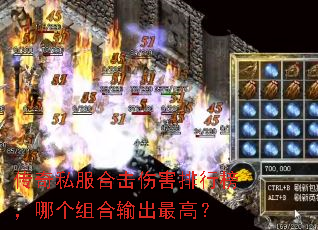 传奇私服合击伤害排行榜,哪个组合输出最高? 传奇私服合击伤害排行榜,哪个组合输出最高?
